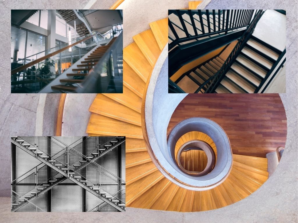 different types of staircase